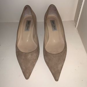 Authentic Jimmy Choo Romy 60 Suede Pumps